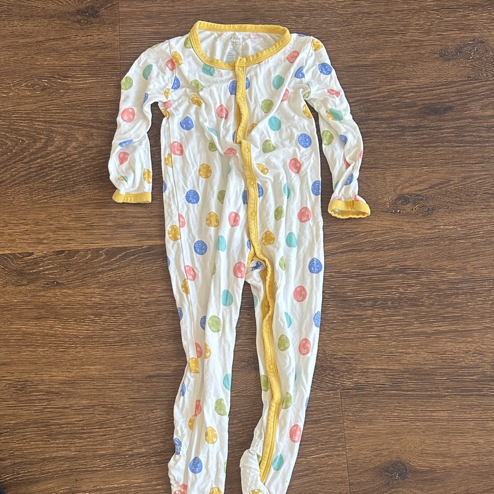 Kyte BABY Multicolor Dot Kids Footie